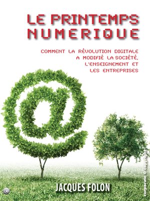 cover image of Le printemps numérique